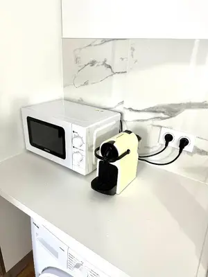 Cuisine ou kitchenette dans l'établissement Refait à Neuf 2 pièces - Paris - tout équipé - Parking