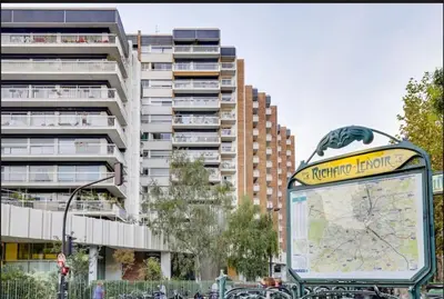 Plan de l'établissement Studio Avec vue Panoramique Paris 11