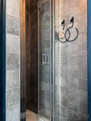 Salle de bains dans l'établissement Charmant studio Paris 5e