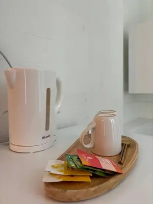 Plateau bouilloire dans l'établissement Cozy Studio