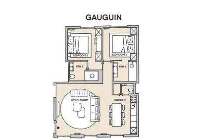 Plan de l'établissement TheLander - Serviced Apartments in Opéra