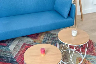 Coin salon dans l'établissement Flexliving - Whole Flat - Beauregard