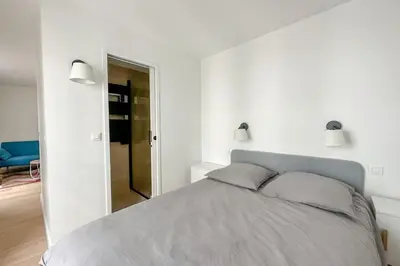 Un ou plusieurs lits dans un hébergement de l'établissement Flexliving - Whole Flat - Beauregard