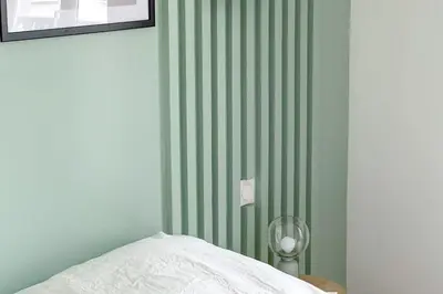 Un ou plusieurs lits dans un hébergement de l'établissement Flexliving - whole flat - Echiquier