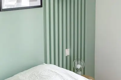 Un ou plusieurs lits dans un hébergement de l'établissement Flexliving - whole flat - Echiquier