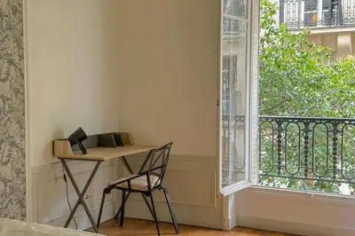 Balcon ou terrasse dans l'établissement Flexliving - whole flat - Bachaumont