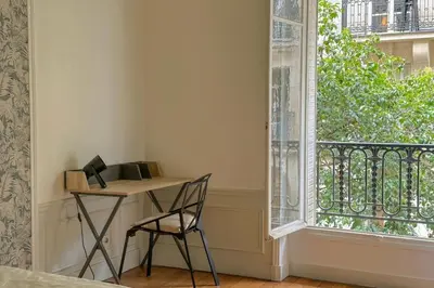 Balcon ou terrasse dans l'établissement Flexliving - room - Bachaumont
