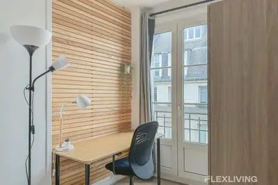 Plan de l'établissement Flexliving - room - Batelière