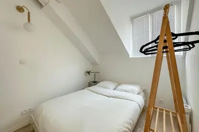 Un ou plusieurs lits dans un hébergement de l'établissement Flexliving - Studio - Charlot