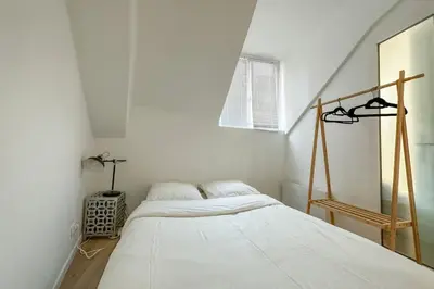 Un ou plusieurs lits dans un hébergement de l'établissement Flexliving - Studio - Charlot