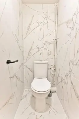 Salle de bains dans l'établissement Appartement spacieux et paisible Paris 19ème