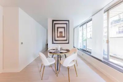 Plan de l'établissement Cosy apartment ac balcony - 1BR-4P - Eiffel Tower