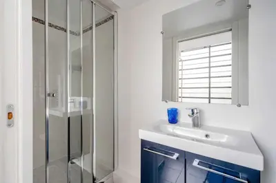 Salle de bains dans l'établissement Authentic studio - 2P - Gare de l'Est
