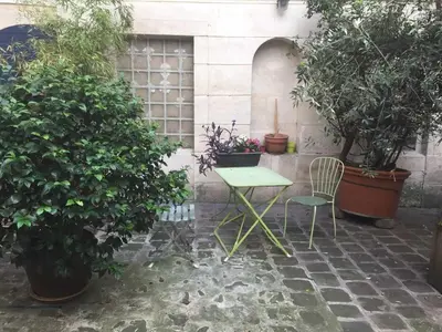 Jardin de l'établissement Authentic studio - 2P - Gare de l'Est