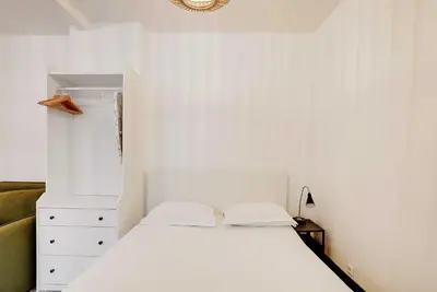 Un ou plusieurs lits dans un hébergement de l'établissement Cosy Studio - 3P - Place de la Bastille