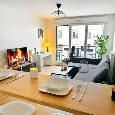 Celine 21 Appartement cosy aux portes de Paris
