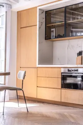 Cuisine ou kitchenette dans l'établissement Le Chic Marais Parisien