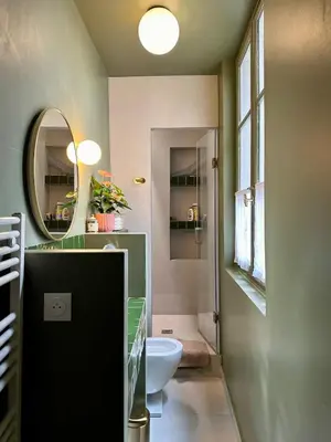 Salle de bains dans l'établissement Paris Marais 8RDL Home - 2 rooms, 2 bathrooms, terrace