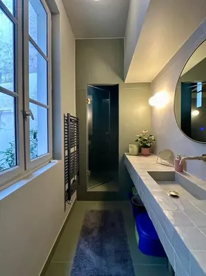 Salle de bains dans l'établissement Paris Marais 8RDL Home - 2 rooms, 2 bathrooms, terrace