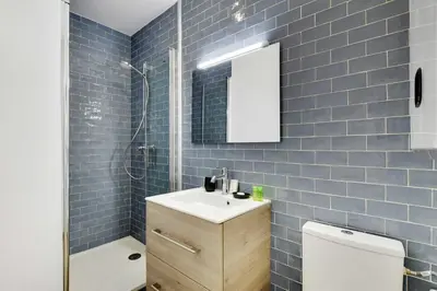 Salle de bains dans l'établissement Lovely apartment - 1BR-4P - Buttes-Chaumont
