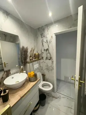 Salle de bains dans l'établissement Appartement parisien