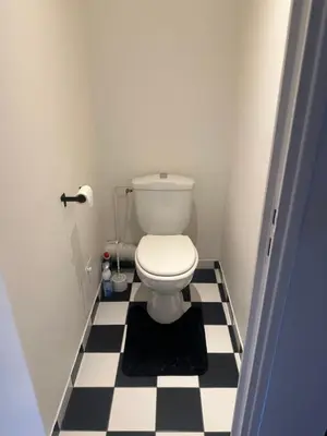 Salle de bains dans l'établissement Appartement Paris 16