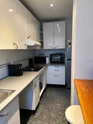 Cuisine ou kitchenette dans l'établissement Appartement Paris 16