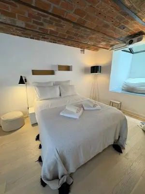 Un ou plusieurs lits dans un hébergement de l'établissement Comme une maison à deux pas de l'Arc de Triomphe