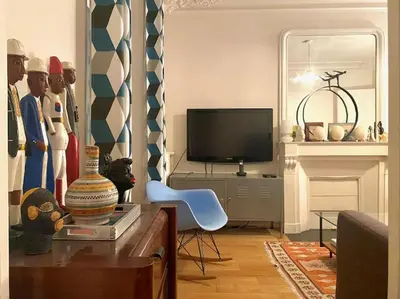 Plan de l'établissement Appartement de charme près Montmartre