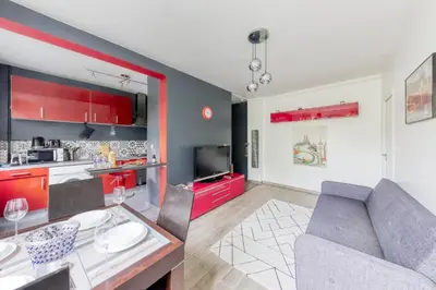 Cuisine ou kitchenette dans l'établissement L'incontournable de Paris la Défense