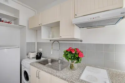 Cuisine ou kitchenette dans l'établissement Maison de la Radio - Seine