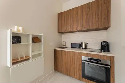 Cuisine ou kitchenette dans l'établissement Le Confidentiel - Bastille