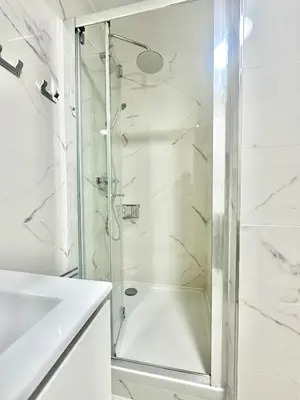 Salle de bains dans l'établissement Modern studio near Gare de Lyon Bercy F1