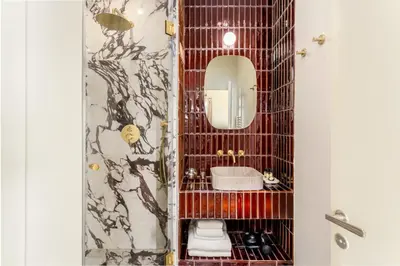 Salle de bains dans l'établissement Habitat Parisien - Grands Boulevards Montorgueil
