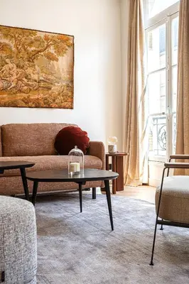 Coin salon dans l'établissement Habitat Parisien - Grands Boulevards Montorgueil
