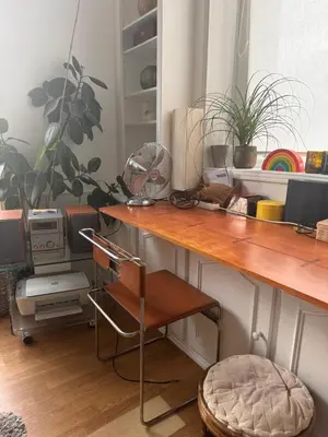 Plan de l'établissement Appartement 2 pièces charmant et paisible vue sur jardin