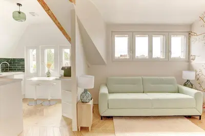 Coin salon dans l'établissement Le Gresset - Vanves