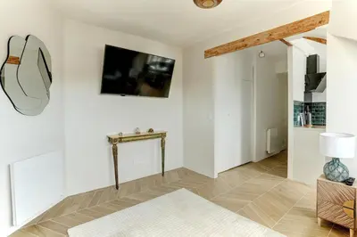 Télévision ou salle de divertissement dans l'établissement Le Gresset - Vanves