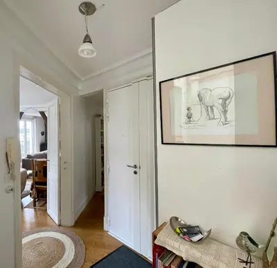 Plan de l'établissement Grand appartement familial Parisien, avec balcon et parking