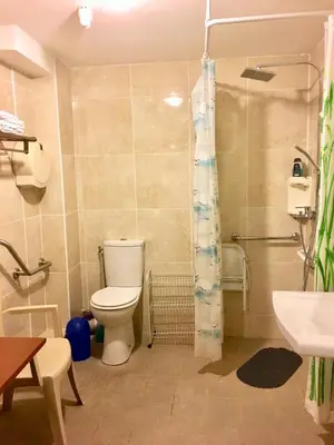 Salle de bains dans l'établissement Hotel Paris Star