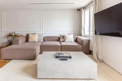 Coin salon dans l'établissement Saint-Honoré - Vendôme - Luxury Designer Flat