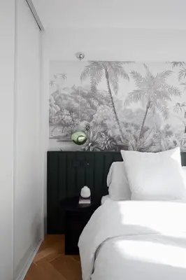 Un ou plusieurs lits dans un hébergement de l'établissement Saint-Honoré - Vendôme - Luxury Designer Flat