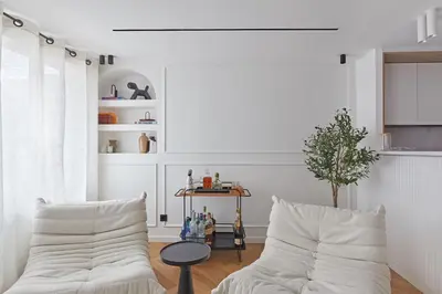 Coin salon dans l'établissement Saint-Honoré - Vendôme - Luxury Designer Flat