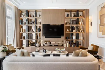 Télévision ou salle de divertissement dans l'établissement TheLander - Serviced Apartment in Champs Elysées