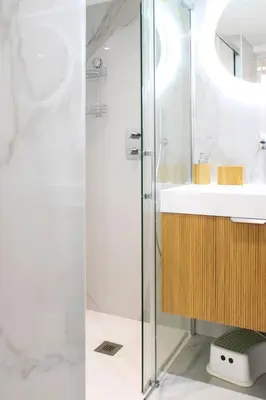 Salle de bains dans l'établissement studio parisien renovated - close to the Pantheon