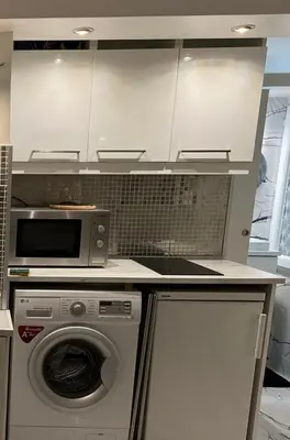 Cuisine ou kitchenette dans l'établissement Studio à 2 minutes de lafayette