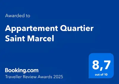 Plan de l'établissement Appartement Quartier Saint Marcel Free Netflix