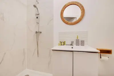 Salle de bains dans l'établissement Cozy studio - 2P - Sorbonne-Latin Quarter