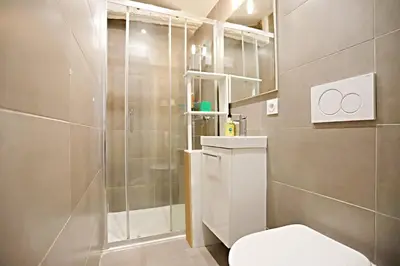 Salle de bains dans l'établissement Comme une maison Paris 11ème