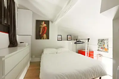 Un ou plusieurs lits dans un hébergement de l'établissement Comme une maison Paris 11ème